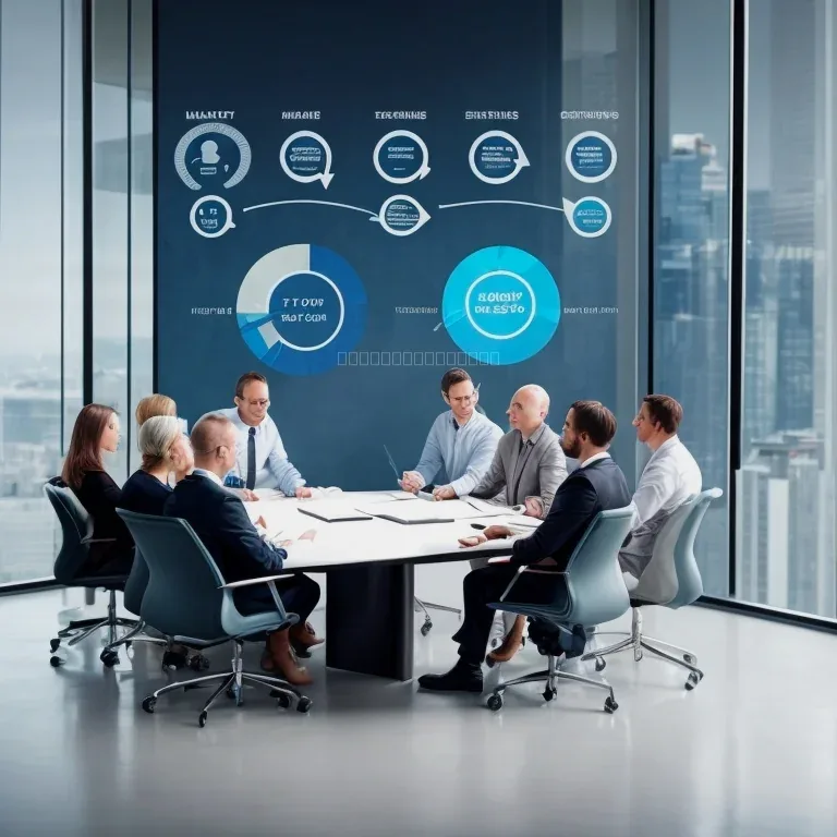 Esquema do modelo de trabalho da LuniaJLead para programas executivos